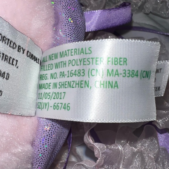 Cuddle Barn "Bubbles the Jellyfish" Glowing Melodic Stuffed Plush Toy - Picture 3 of 8